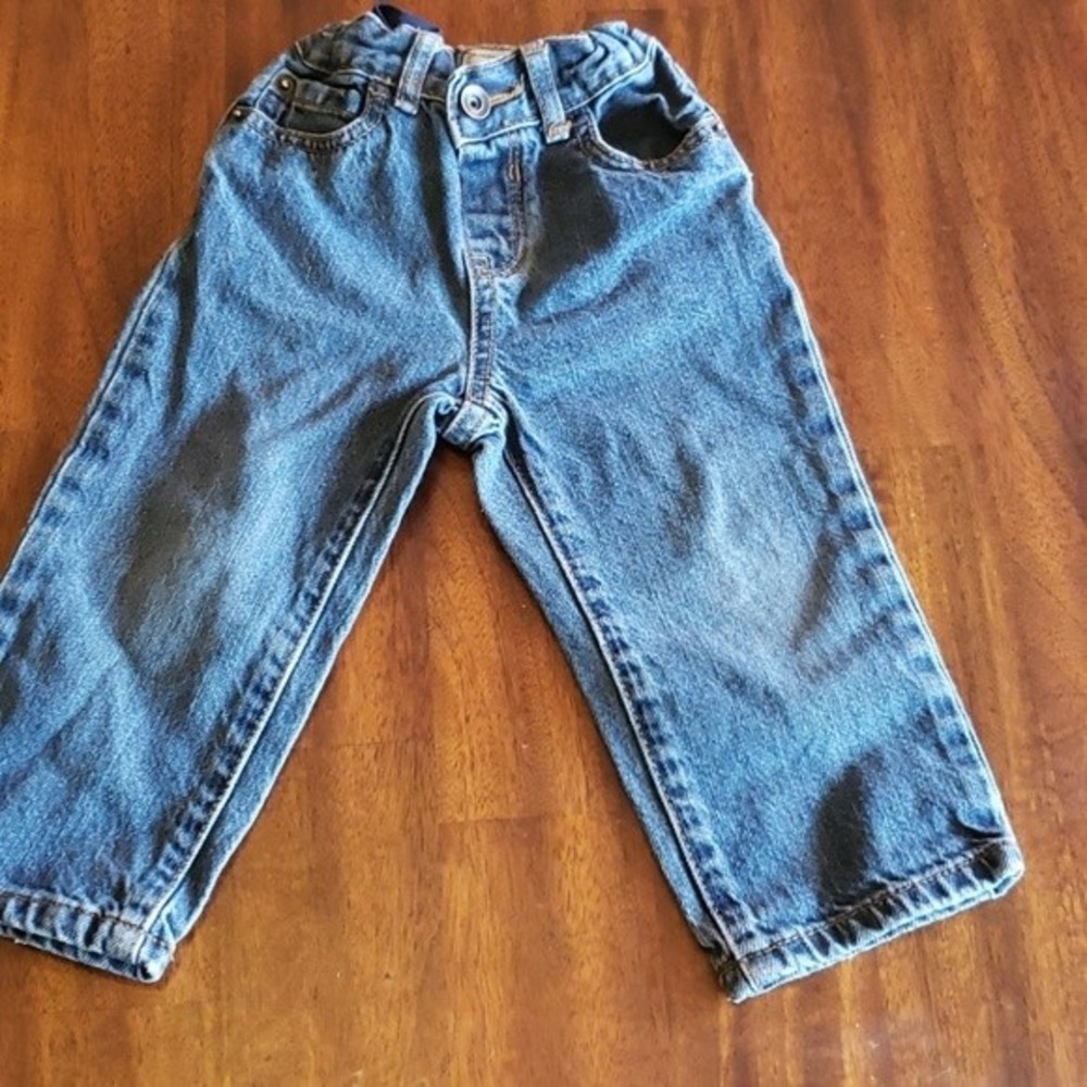 🔥4/$15 sale🔥 Childrens place jeans Size 18 - 24 Medium wash Adjustable waist